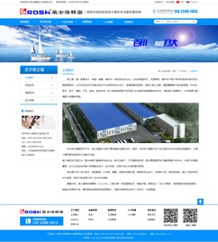 荣士海网站效果图 深圳网络公司 深圳做网站 深圳建网站